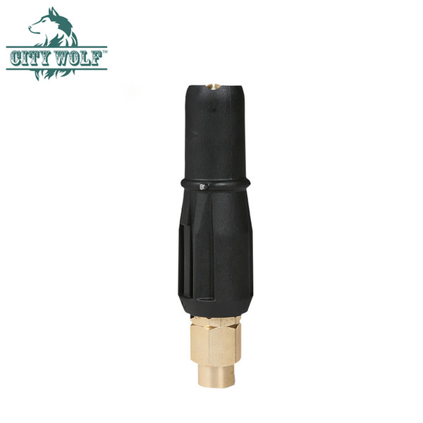 2018 brand new City wolf super high pressure snow foam nozzle self-priming total brass for self-service car washer