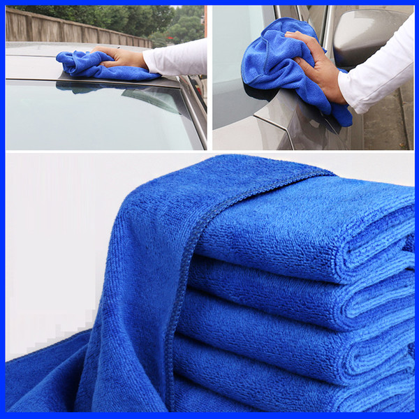 Car Wash Microfiber Towel Car Cleaning Drying Cloth Soft Cloths Absorbent Quick Large Size Dry 30X70cm Free Shipping