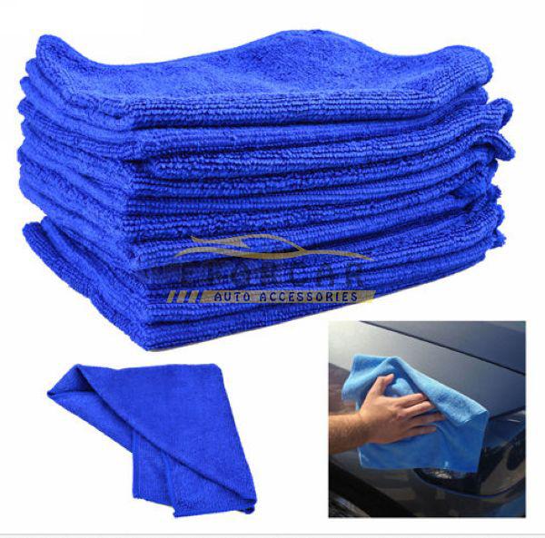 10Pcs/Lot Car Microfiber Towels Clean Towel Wholesale Soft Plush 30*30cm Polish Cloth for Car Home Office Cleaning