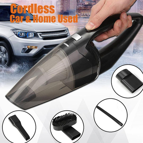 120W Portable Vacuum Cleaner Dust Catcher Car Home Dual Use Dry Wet Dust Dirt Cordless Handheld Collector Vacuum Sweeper