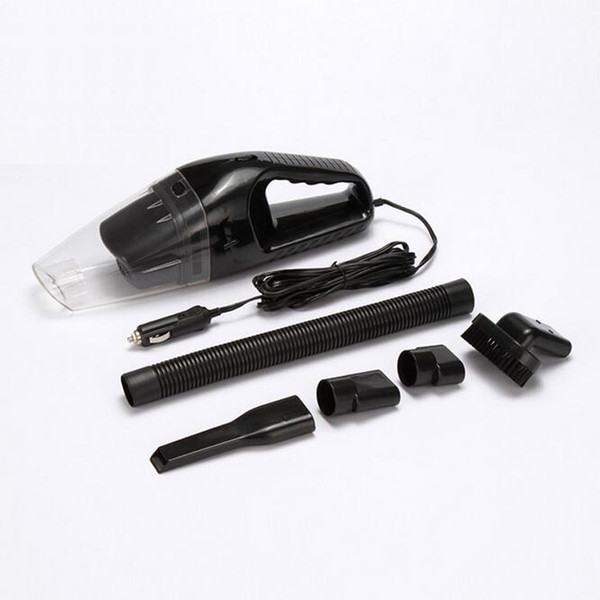 Newest Super Suction 120W Portable Car Vacuum Cleaner - Wet And Dry Dual Use Auto Cigarette Lighter Hepa Filter 12V