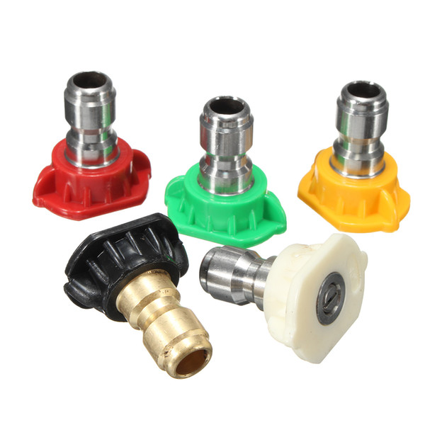 Hot Sale 5Pcs Quick Nozzle Tips Car Home Washer Metal Jet Lance Nozzle High Pressure Washers