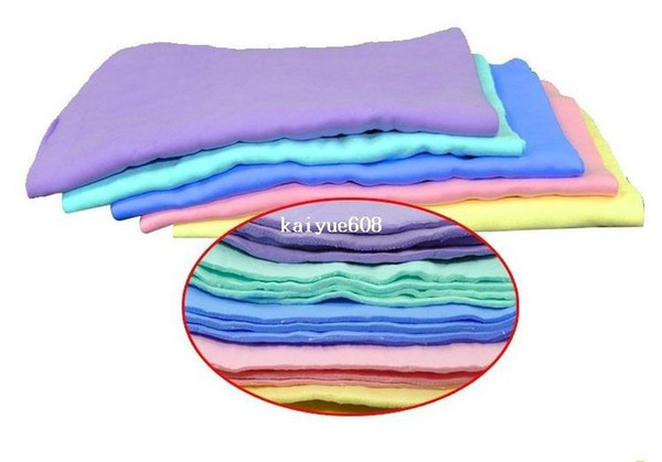 3PCS Free Shipping Car Dry Washing Cloth Wipe Cleaning Towel Synthetic Chamois Leather Absorber