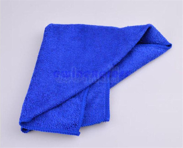 2018 Size 30*30CM Car Wash Microfiber Towel Cleaning Drying Cloth Hemming Car Care Cloth Detailing Car Wash Towel For Toyota