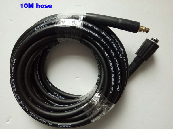 Wholesale- Quick connector high pressure washer hose spray water,Car washer hose another ends M22*1.5, core dia 15mm 400Bar