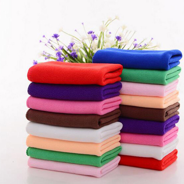 30 * 70CM Soft Thick Textile Microfiber Car Wash Cleaning Towel Microfiber Cloth For Car Accessories 100pcs