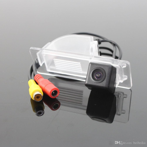 Car Rear View Camera For Volkswagen VW Jetta Reverse Camera / HD CCD RCA NTST PAL / License Plate Light OEM