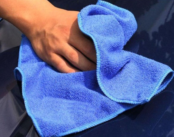 2016 New hot 30*30CM Microfiber towel car cleaning cloth wash towel products dust tools car washer auto supplies car accessories