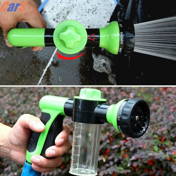 Wholesale-Multifunction Auto Car Foam Water Gun High Pressure Car Washer 3 grade stepless adjustable Water Gun portable Foam nozzle