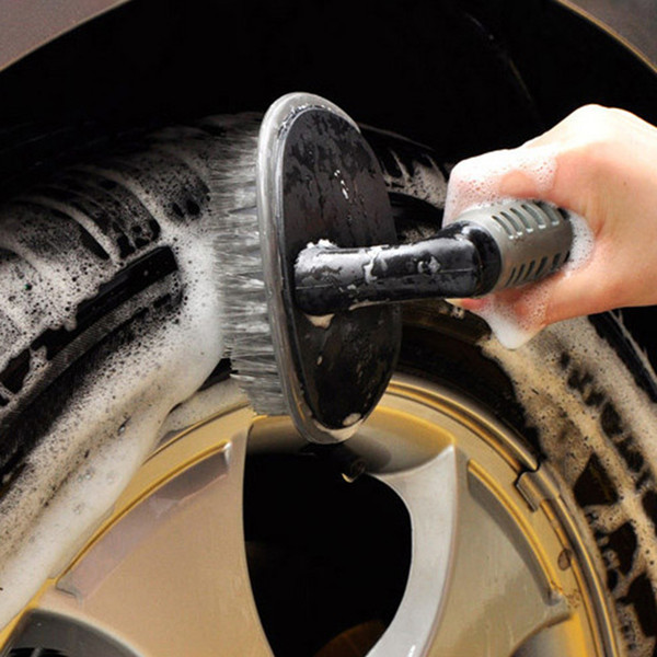 Car Rim Wheel Tire Cleaning Brush Auto Motorcycle Scrubbing Washing Tyre Dust Dirt Cleaner