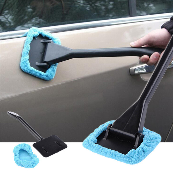 Car Windshield Wiper Cleaning Towel Brush Vehicle Windshield Shine Care Dust Remover Auto Home Window Glass Cleaner