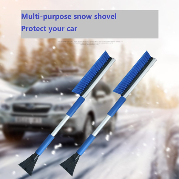 Multi-purpose car snow shovel and ice shovel,Retractable long Snow removal and de-icing shovel,Winter car supplies