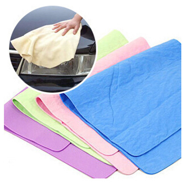 2015 Compressed PVA Chamois Magic Towel Car/Auto Care Clean Towel/Cloth PVA Polishing Cleaning Towel free shipping