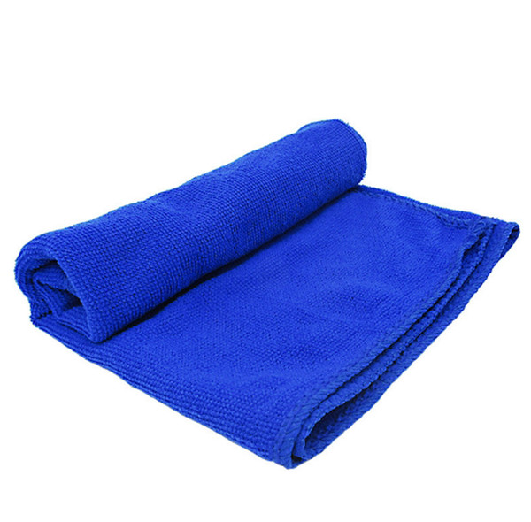 30*70cm Blue Wholesale Car Soft Cleaning Towels Auto Accessories Clean Cloth Polishing Motor Washing Home Table Cleaner For Universal Car