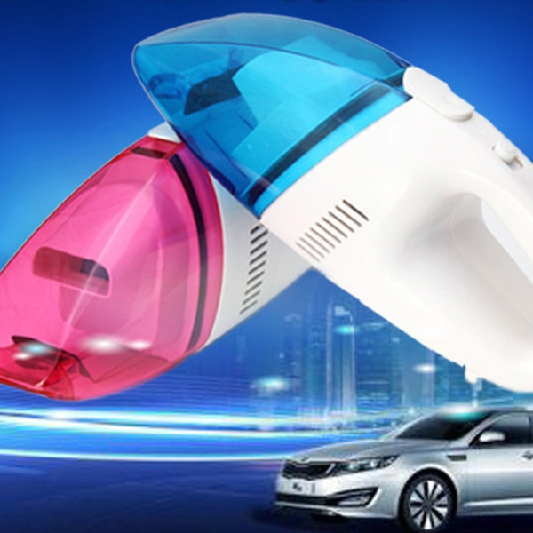 Dry and wet dual purpose vehicle mini vacuum cleaner