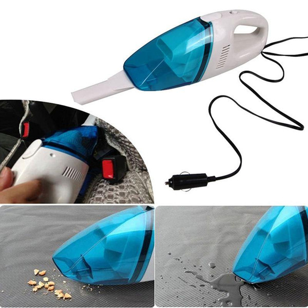 Car Auto Portable 60W 12V Car Vacuum Cleaner Handheld Mini Super Suction Wet And Dry Dual Use Vacuum Cleaner Free Shipping order<$18no track