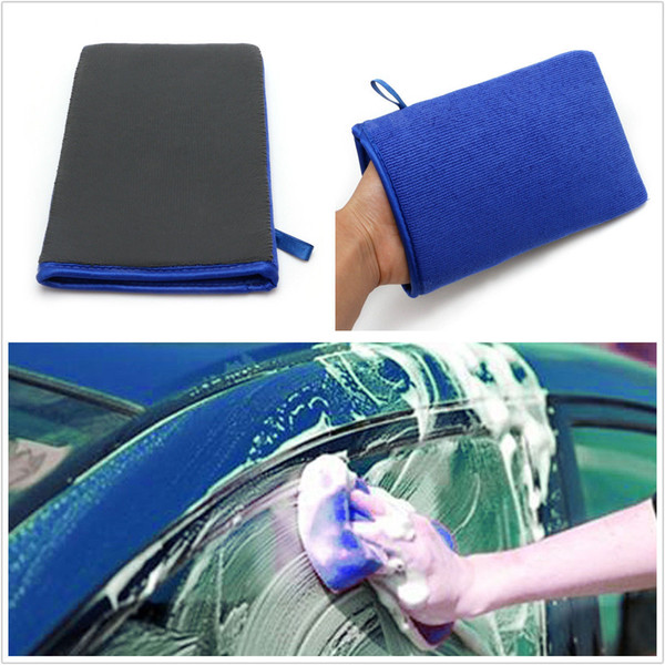 21*15cm Car Wash Magic Clay Mitt Cloth Cleaning Towel Microfiber Sponge Pad Gloves Clay Bar Clay Towel FFA901 200PCS