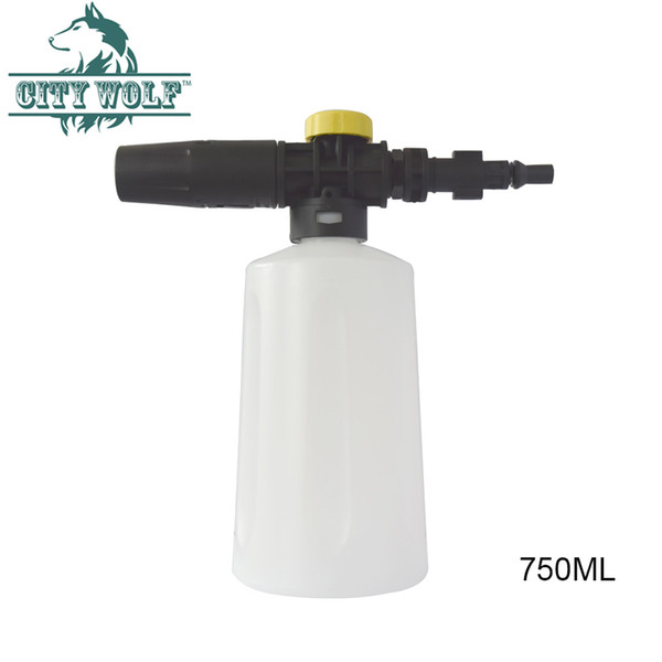 City wolf high pressure washer 750ML snow foam lance foam cannon for Lavor Parkside Foreman Sterwins Hitachi car accessories