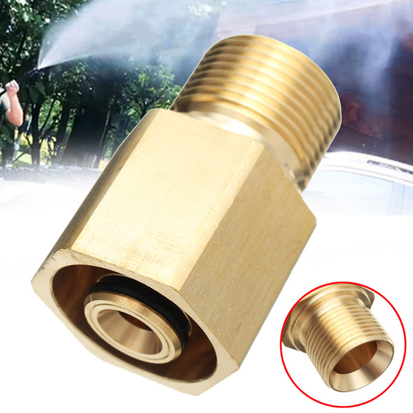 New 1PC 18mm M22 Adaptor Pressure Washer Hose Trigger Adaptor Coupling Thread for Karcher Series