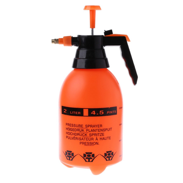 Portable 2.0L Chemical Sprayer Pressure Garden Spray Bottle Handheld Sprayer