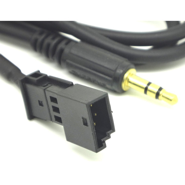 Car Aux Adapter Audio Male 3 Pin Cable For Navigation BMW BM54 E39 E46 E38 E53 X5 Large Screen 16:9