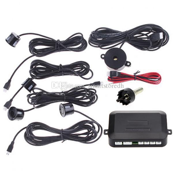 4 Car Reverse Parking Sensors Backup Ultrasonic Radar System M00082 VPWR