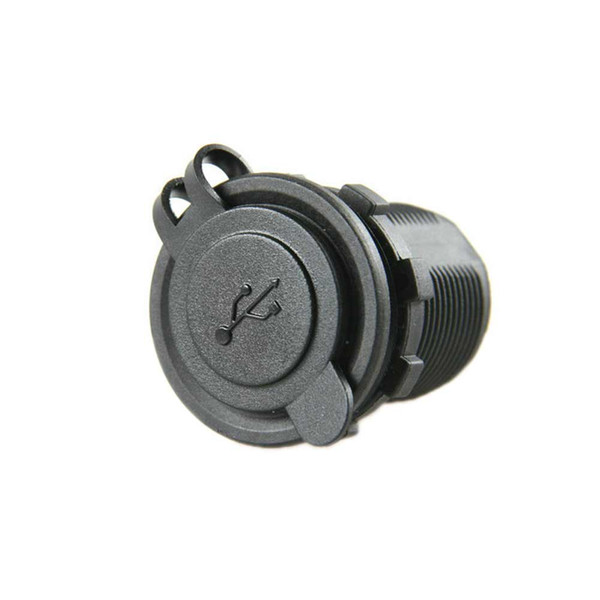 CAR DC 5V Auto Motorcycle Dual USB Charger Socket Outlet Power Mobile Phone Charger Power Adapter for Car Truck Minibus Motorcycle ATV Boat