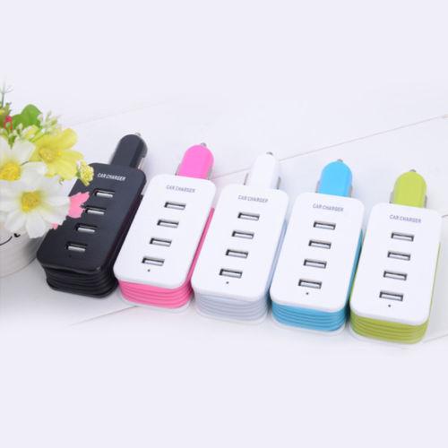 Cable Car Charger Multiple USB Vehicle Charger Universal Portable Rapid Great