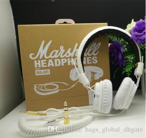 MARSHALL MAJOR I Classic Design Wired headset 3.5mm Car Music headset Enclosed ear mask Lasting comfort