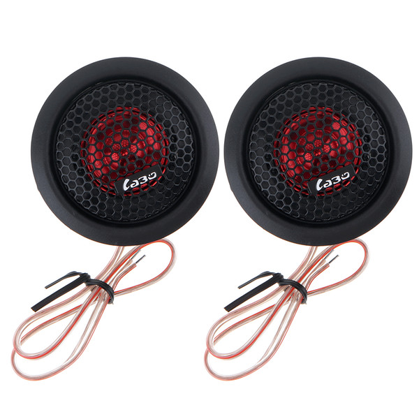 2 pcs 12V 92dB 2500-20KHz Frequency 120W Car Dome Tweeter Audio Loudspeaker Car Stereo Treble Speaker for Car CAU_400