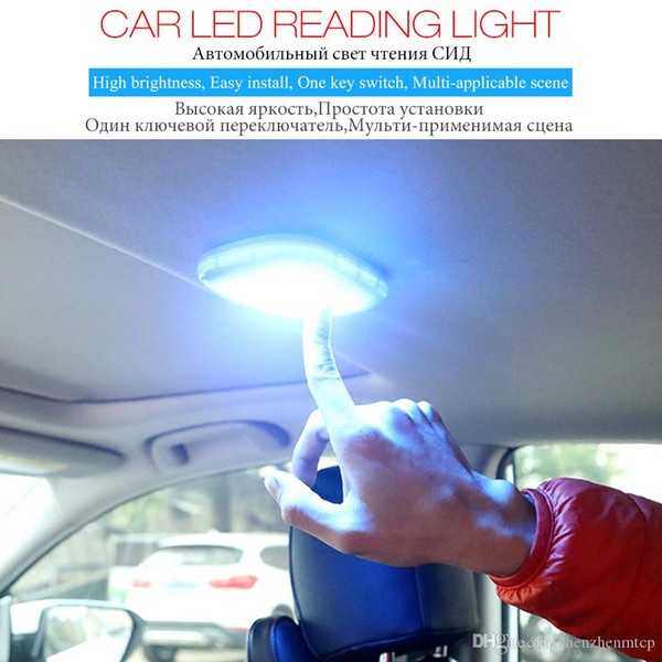 Car Reading Dome Lamp Multifunction LED Interior Light Free Refit Magnetic Suction Light Portable Emergency Light For Car Home