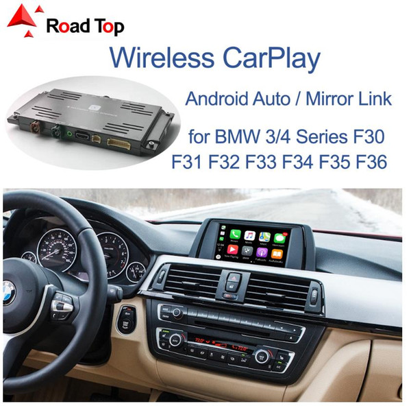 Wireless CarPlay Interface for BMW 3 4 Series F30 F31 F32 F33 F34 F35 F36 2011-2016, with Android Mirror Link AirPlay Car Play