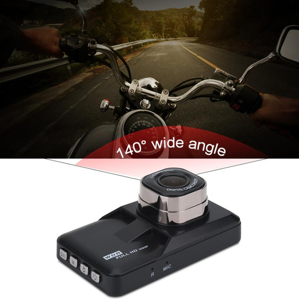 3 inch Dual Camera Camcorder Full HD 1080P Car DVR Video Recorder Motion Detection Monitor 100% New Brand High Quality