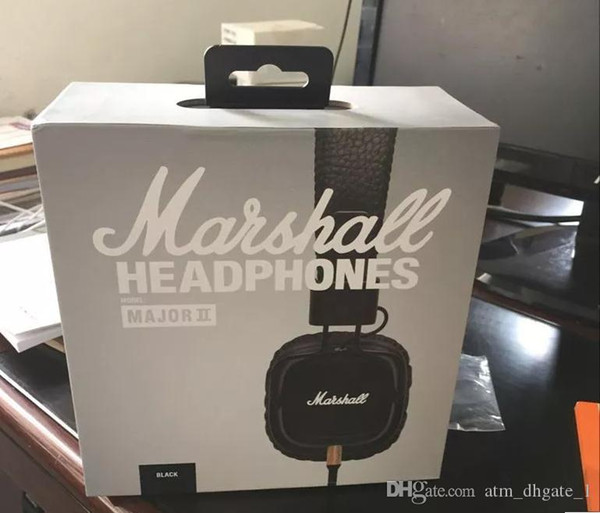 Hot Sale Marshall 2 Motorcycles Car Wired Earphone Stereo Good Sound Wired Headphone High Quality Wired Headset