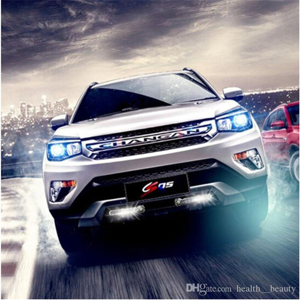 New Car Wind Energy Daytime Running Light LED Work Light Bar Fog Lamp Car DRL Driving Day Decorative Lights.