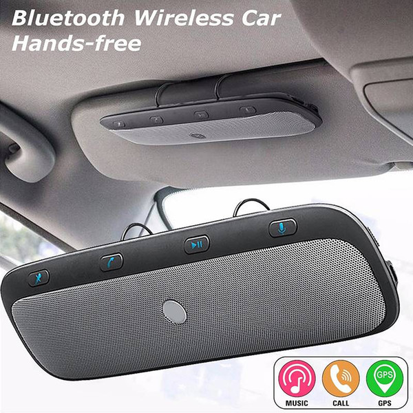 free shipping Multifunctional Bluetooth Wireless Car Hands Multipoint Speakerphone Speaker Kit Link Visor The Phone Call Automatic Answering