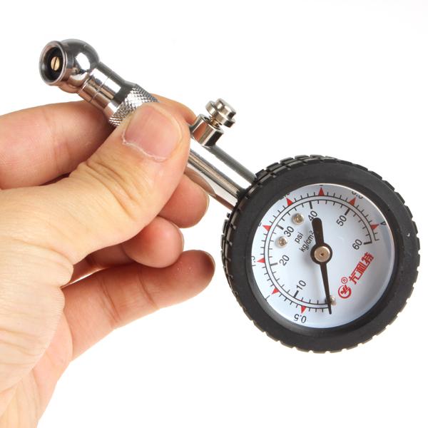 High Quality UNIT YD-6025 Car Accurate Automobile Tire Air Pressure Gauge 0-60 psi Dial Meter CEC_760