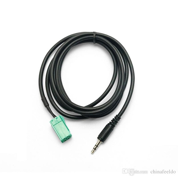 Car Aux-In Input 3.5mm Adapter For Renault/Clio/Megane/Laguna MP3/iPod/iPhone Interface Cable #2779