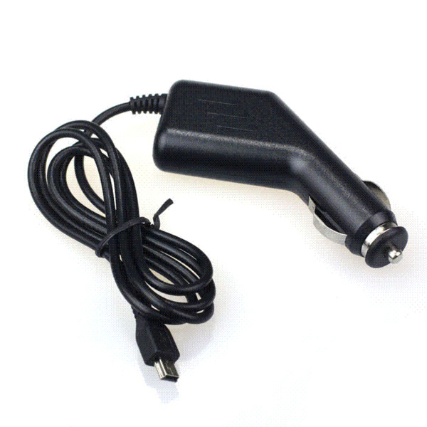 Universal Car mini USB Charger Power Adapter For Garmin Nuvi GPS Black wholesale car universal adapter