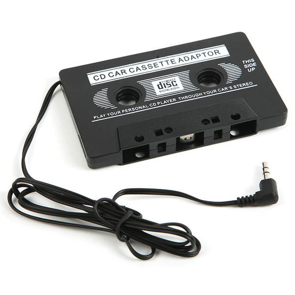 New FOR MP3 CD MD DVD For Clear Sound Music Car Cassette Tape Adapter Free Shipping wholesale