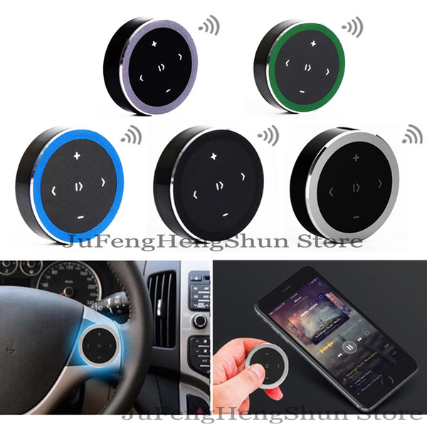 Support Siri Wireless Bluetooth Remote Control For Car Steering Wheel Music play Photo Camera Smart button For iphone Android