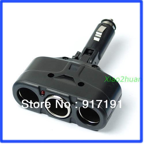 Free Shipping Car Cigarette Socket Splitter Adapter Charger 3 Way 12V order<$18no track