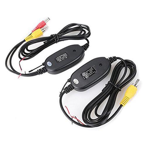 2.4 Ghz Wireless Rear View Camera RCA Video Transmitter & Receiver Kit for Car Rearview Monitor FM Transmitter & Receiver