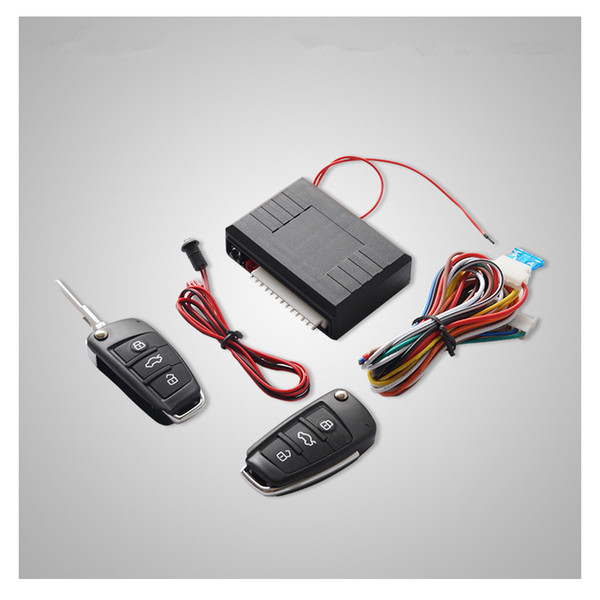 Universal Car Alarm System Remote Control Car Door Central Locking Keyless Entry System Vehicle Kit w/Control Box