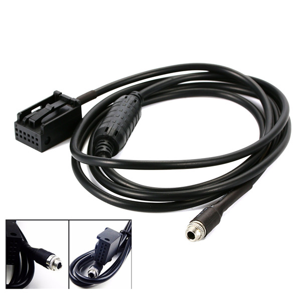 Car Auto 3.5mm AUX Audio Adapter Cable Female Jack 12 Pin 1.4m 55 inch for iPhone iPod MP3 for BMW Z4X3E83E85E86