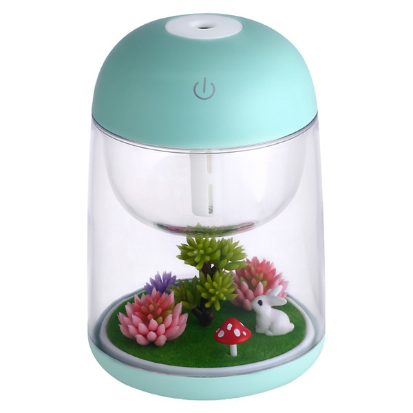 Microlandschaft Mini Humidifier USB Portable Office Car Air Purifier