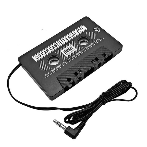 CD tape mp3 player Audio Car Cassette Tape Adapter Converter 3.5 MM For lphone android smart phone MP3 AUX