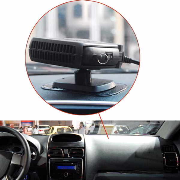 12V 24V SJ-006 Portable 120W-150W Car Heater Heating Defroster with Swing-out Handle Driving Enthusiasts Car-Styling Demisterr Auto Heat Fan