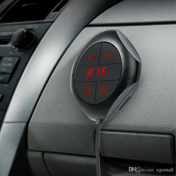 Car MP3 Player Car Bluetooth FM Transmitter Handsfree Car Kit MP3 Music Player Radio Voltage Monitor TF U Disk 2 USB r