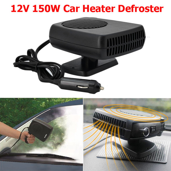 20pcs/lot via DHL 12V 150W Auto Car Fan Defroster Demister with Swing-out Handle Driving Enthusiasts Car-Styling Car Heating Fan